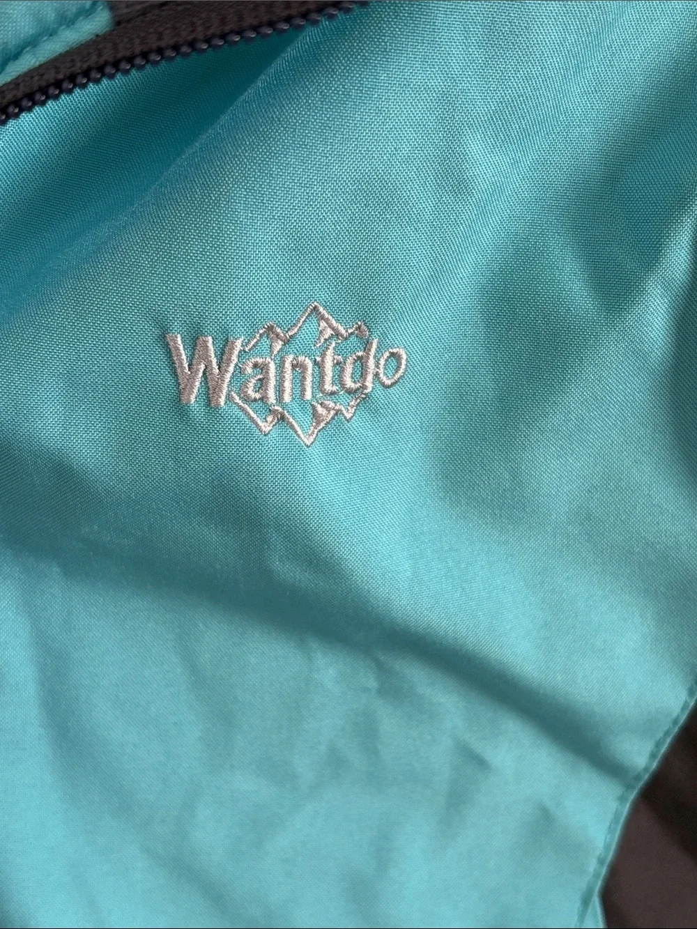 Kids' Turquoise and Black Insulated Winter Jacket